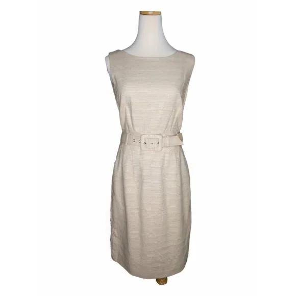pale beige sheath dress Matilda Dress main image 0
